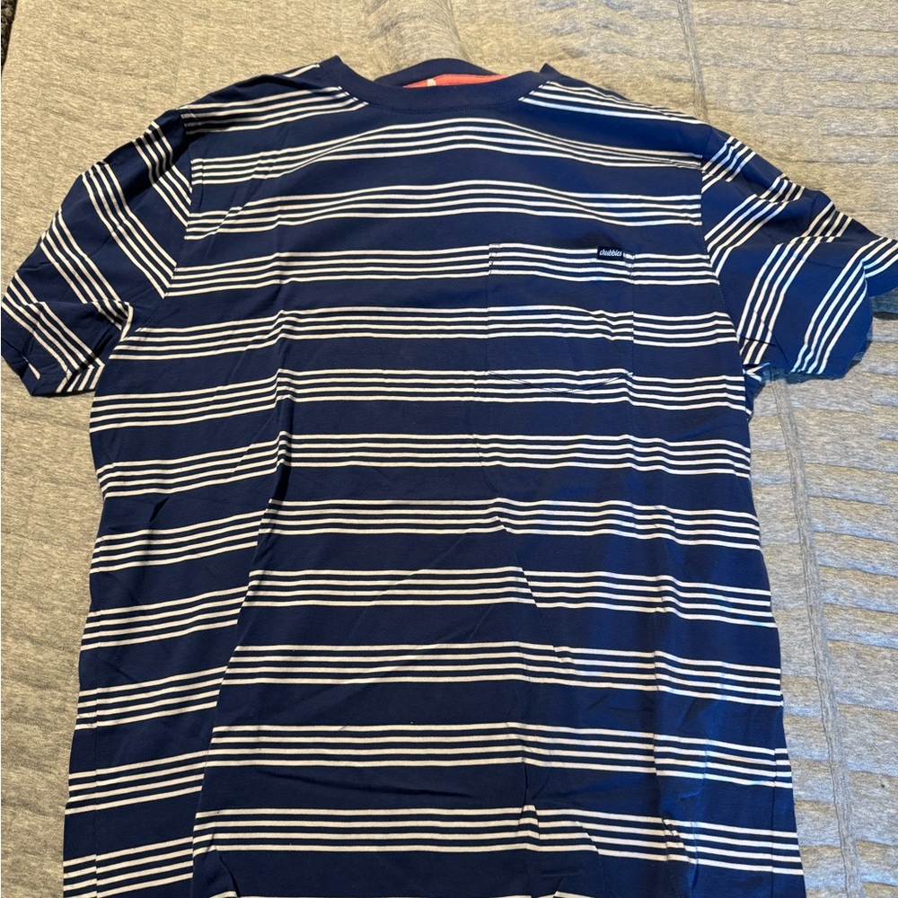 Chubbies Men's Blue Striped Shirt
